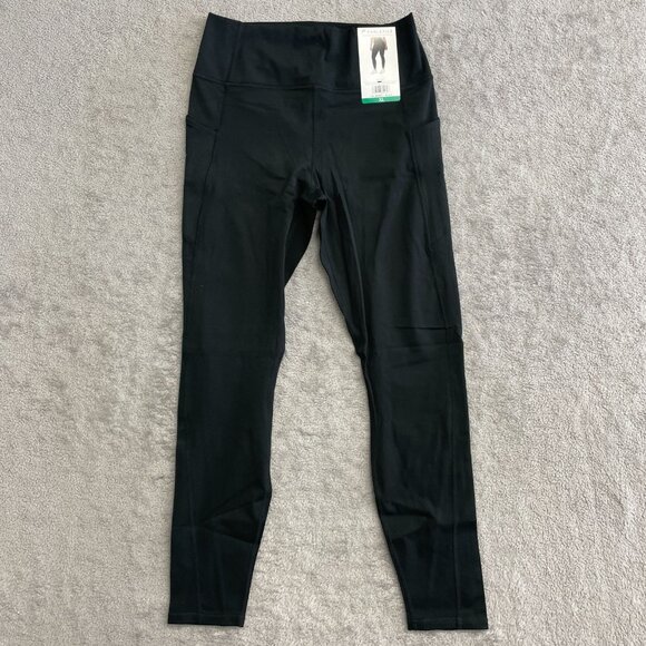 NEW Fabletics Women's XL Oasis PureLuxe Legging Pocket Black High Waist Snug Fit - Picture 3 of 11